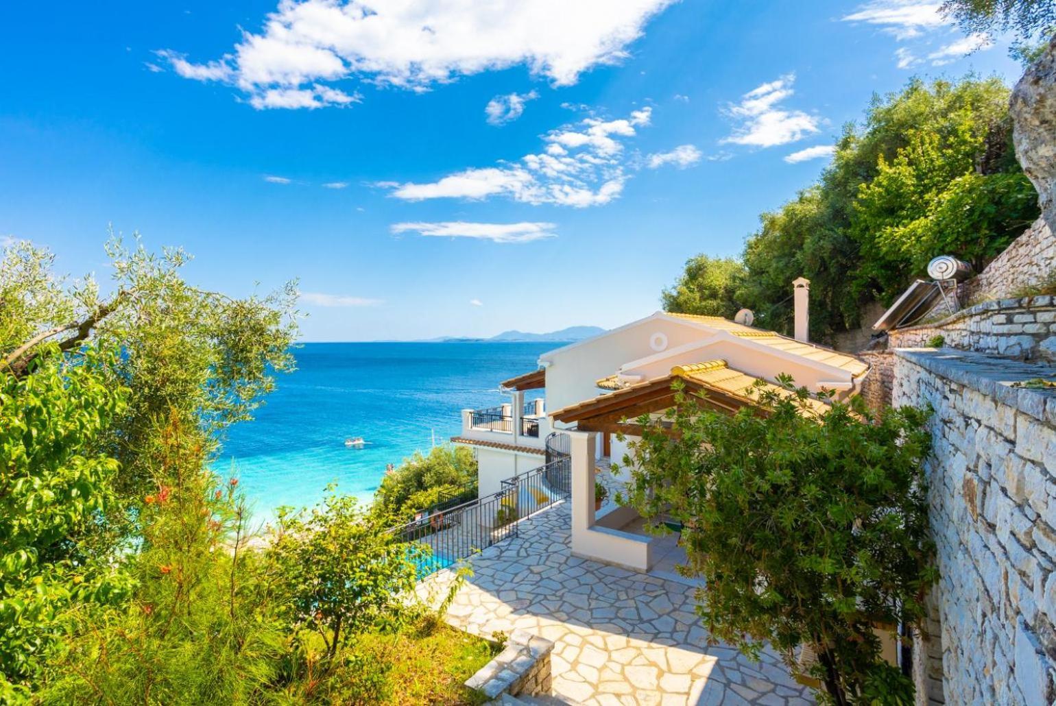 Villa Kerkyroula Katávolos Екстериор снимка