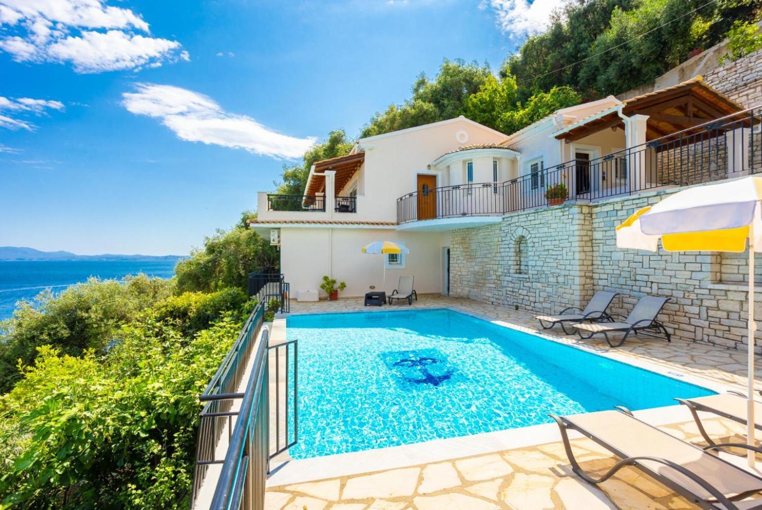 Villa Kerkyroula Katávolos Екстериор снимка